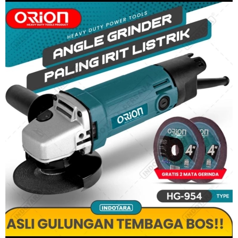 Gerinda tangan 4" merk ORION HG954