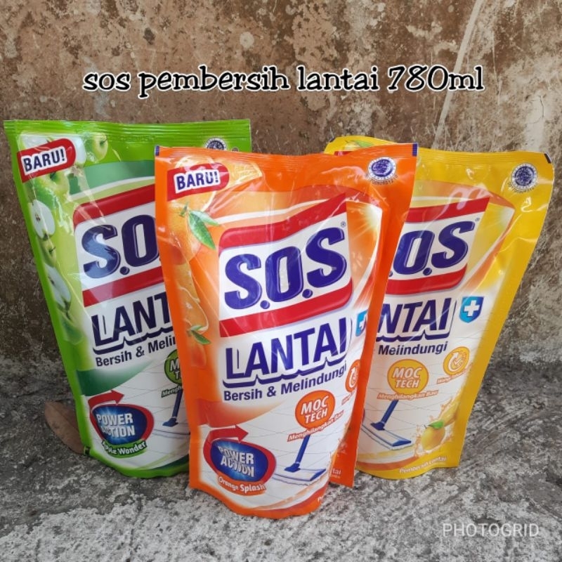 sos pembersih lantai