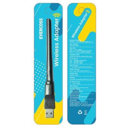 Dongle Wifi Evercoss untuk PC dan Set Top Box Digital TV Receiver Penangkap sinyal wifi tinggal colo