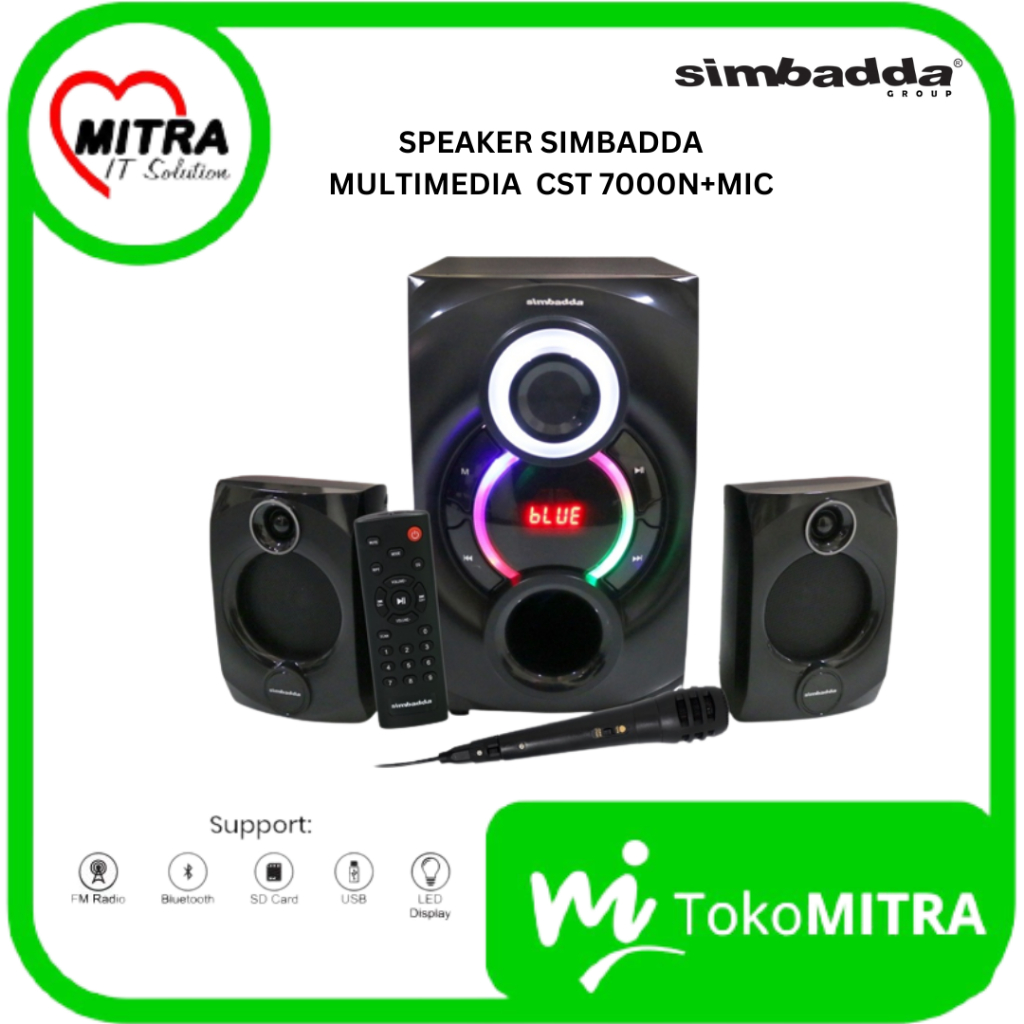 SPEAKER SIMBADDA MULTIMEDIA  CST 7000N+MIC