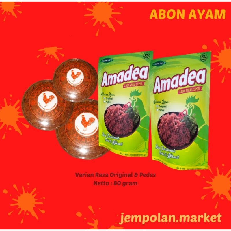 

Abon Ayam Jempolan Amadea