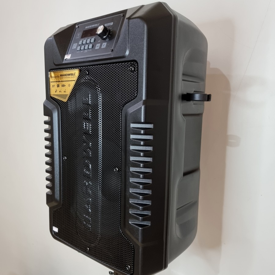 ORIGINAL HARDWELL Speaker Aktif Portable TURBOVOICE 12 Inch Pro 300 watt Wireless