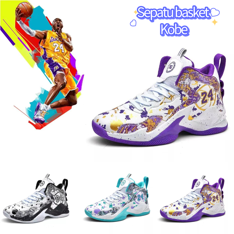 best deals no.24 nba kobe sepatu basket baru sepatu basket pria sepatu basket second sepatu basket