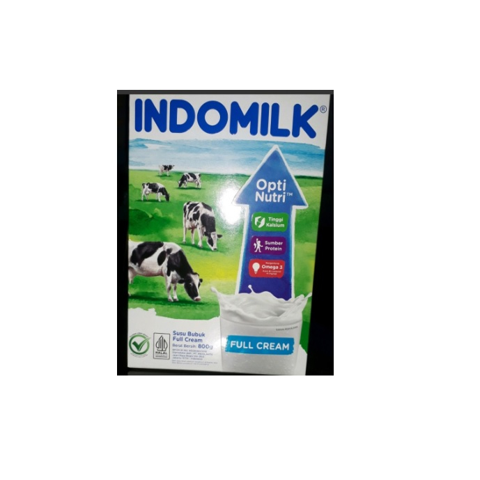 

Indomilk Susu Bubuk Full Cream Box 800 gr