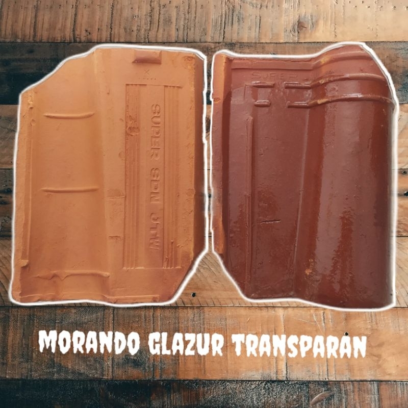 Genteng Morando Glazur Transparan Jatiwangi