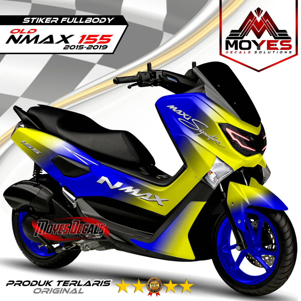 PALING DICARI... Decal Nmax Old Fullbdy - Stiker Dekal Nmax 155 old Fullbody