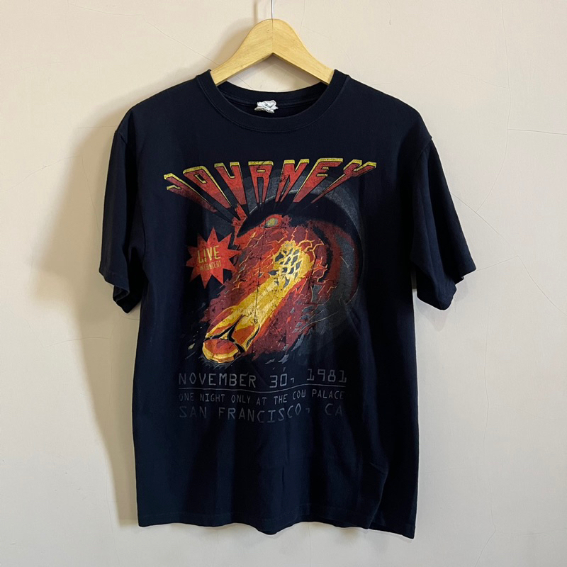 Kaos Band ORI journey live 1981 official merchandise 2010 M