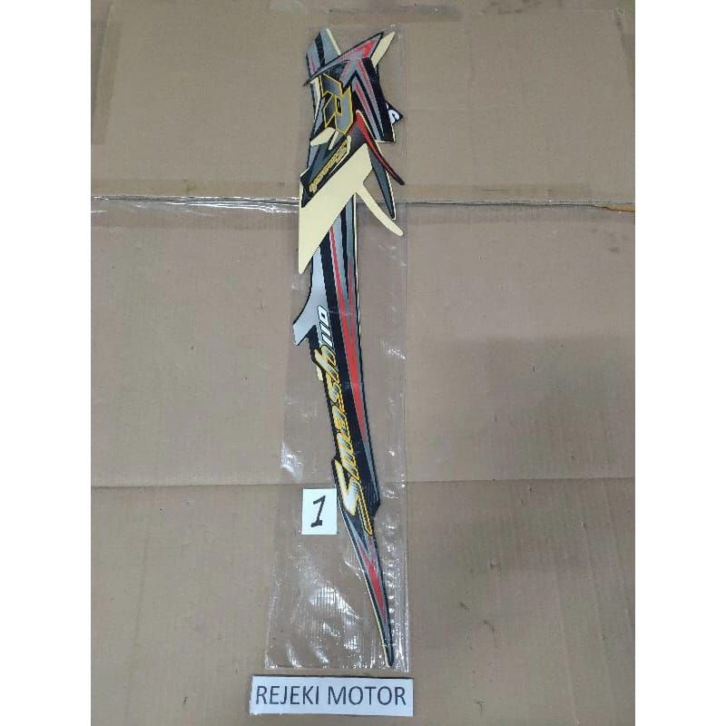 STRIPING STIKER SUZUKI SMASH NEW SMASH R 110 2008