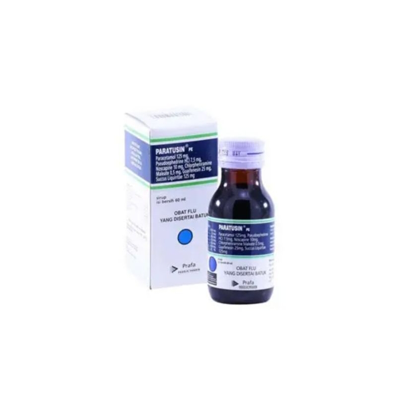 

Paratusin Sirup 60 ml Dan Paratusin 10 Tablet