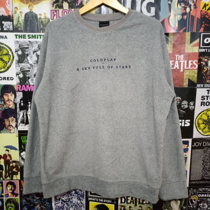 Crewneck sherpa Coldplay