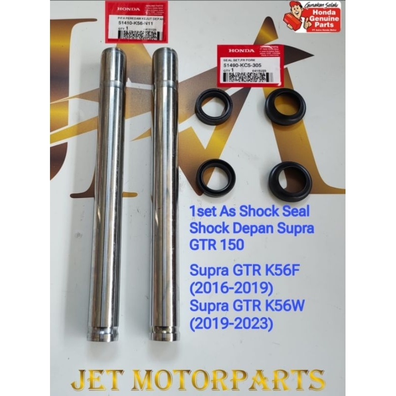 As Shock Seal Shock Depan GTR Supra 150 GTR Sepasang 1Set Ori Honda AHM
