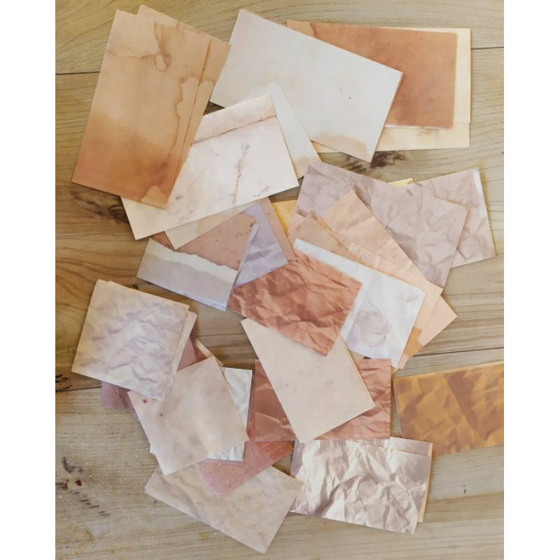 

Kerta Paper Art nuansa vintage coklat