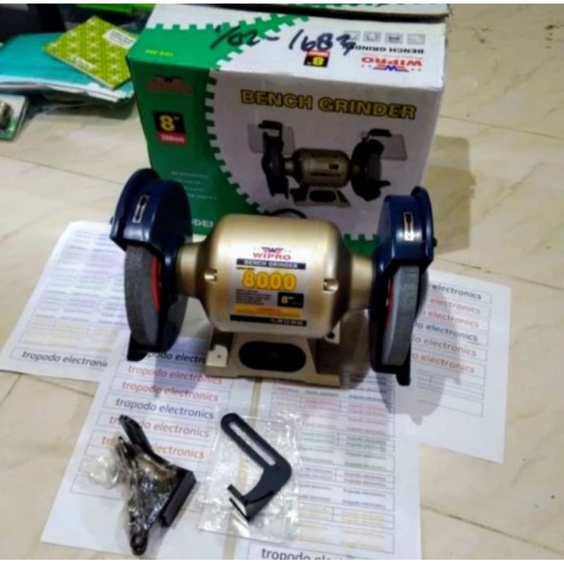 mesin gerinda duduk 8" TDS200 WIPRO
