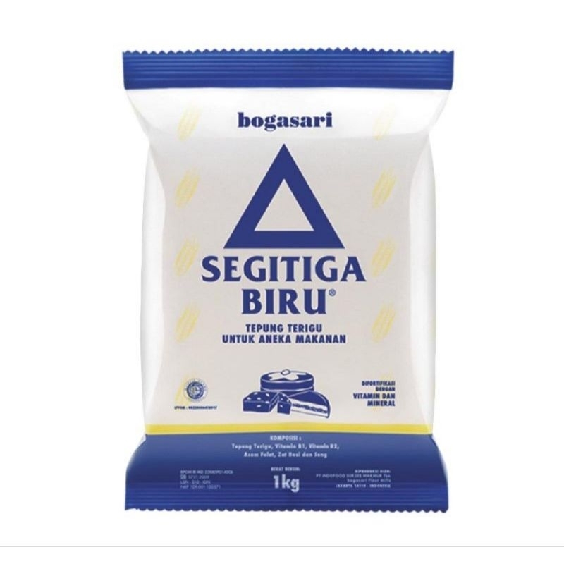

TEPUNG TERIGU SEGITIGA BIRU EKONOMIS 1 KG