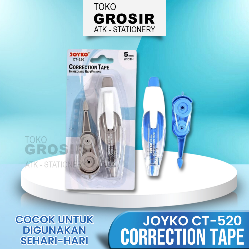 

[PCS] CORRECTION TAPE / TIP X KERTAS JOYKO CT-520