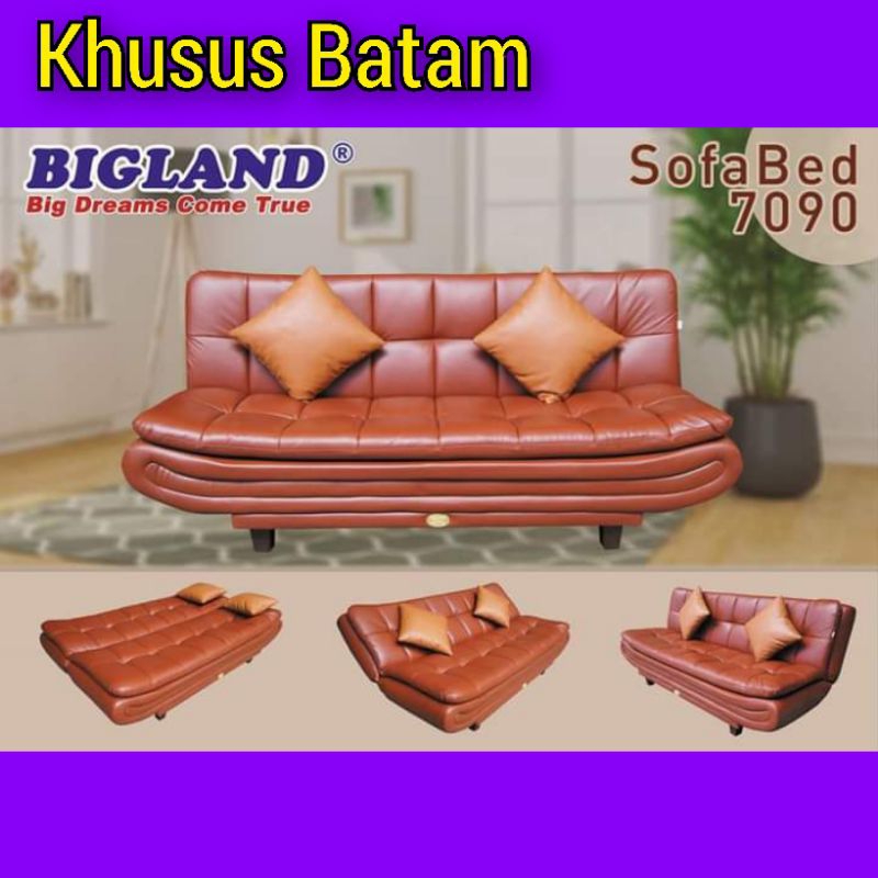 BIGLAND SOFA BED 7090 /SOFA BED  (KHUSUS BATAM)