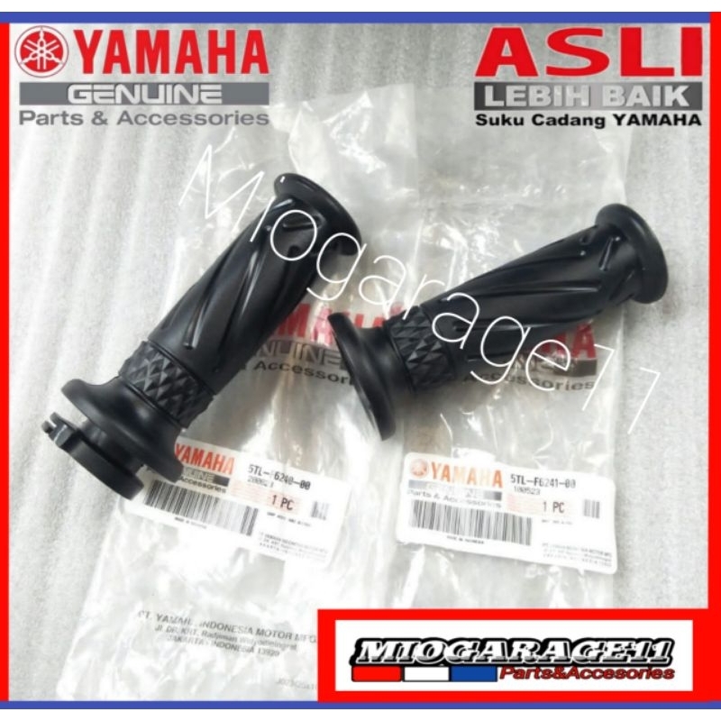 Handgrip Grip Yamaha Mio Sporty/Mio Smile/Mio Soul Original Asli Yamaha