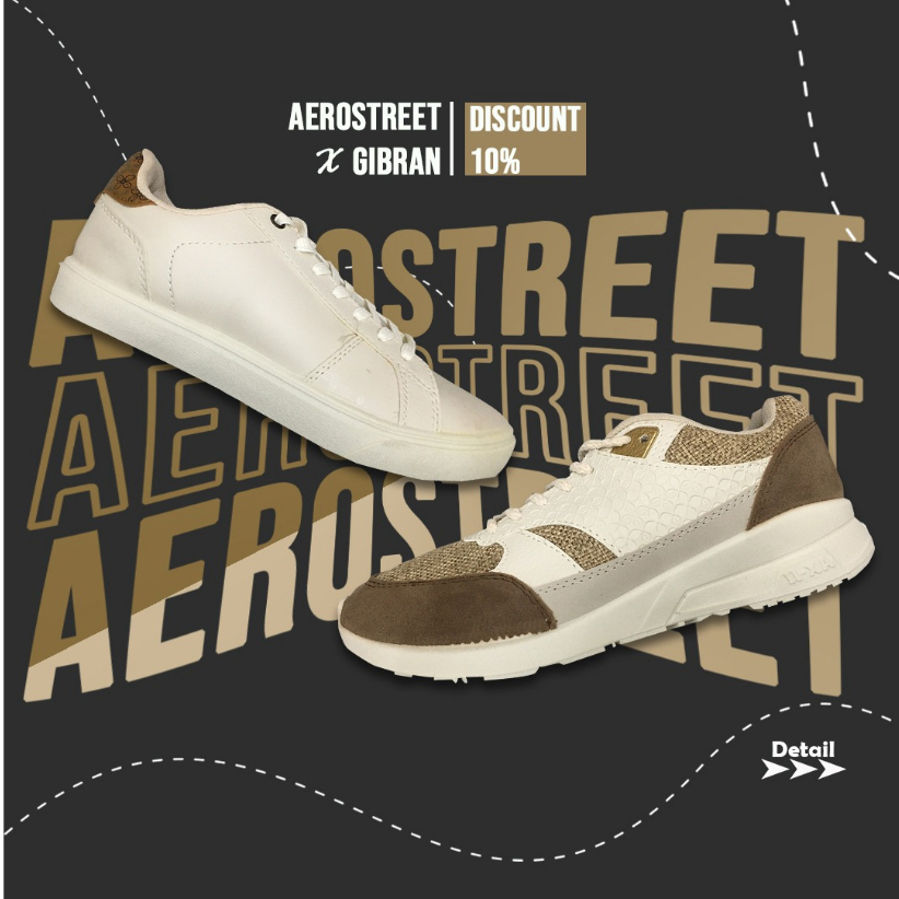 SEPATU AEROSTREET GIBRAN Murah