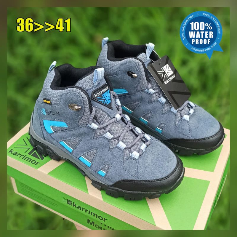 Sepatu hiking cewek sepatu trekking karrimor sepatu gunung terlaris sepatu gunung waterproof
