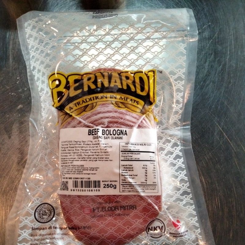 

BERNARDI BEEF BOLOGNA 250GR