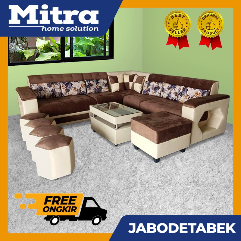 sofa kain/sofa promo/sofa l set/sofa l sudut/sofa free ongkir