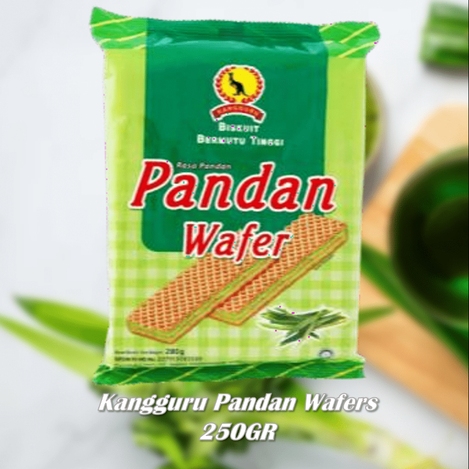 

Kangguru pandan wafer 250GR