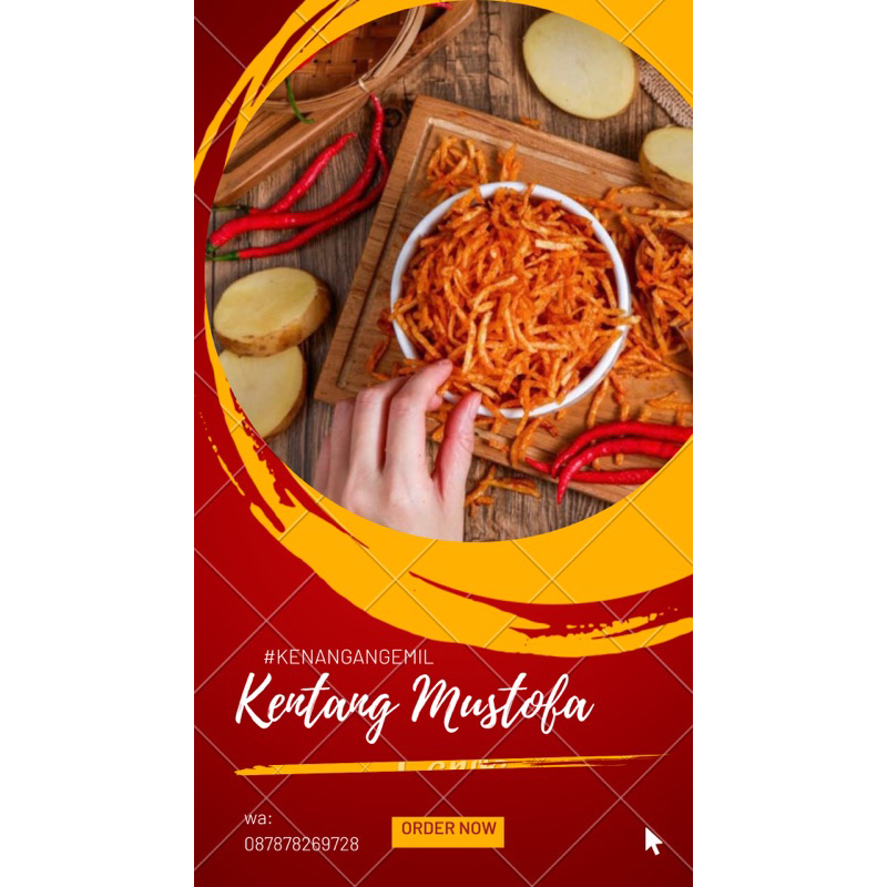 

Kentang Mustofa 250 gr by kenanga ngemil