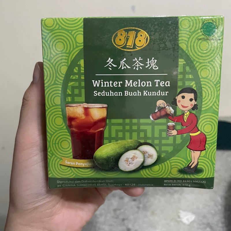 

Winter Melon Tea 818 Minuman teh buah kundur minuman kesehatan