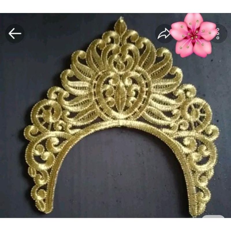 siger tari bordir terbaru (sudah pakai spon)