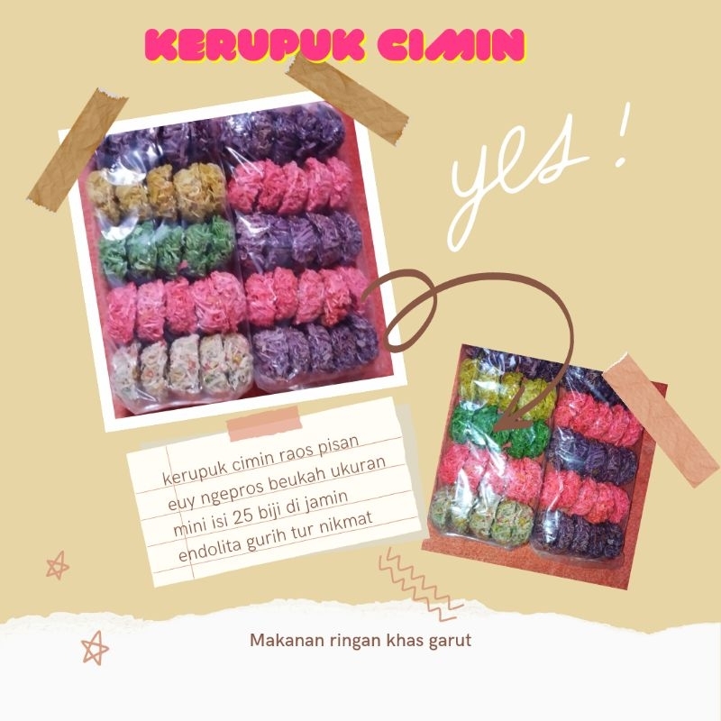 

KRUPUK CIMIN / RENGGINANG CIMIN KHAS GARUT DIJAMIN MEKAR ENAK DAN HALAL