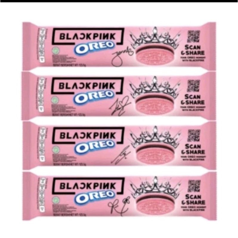 

Oreo Blackpink 123g 4 Bungkus