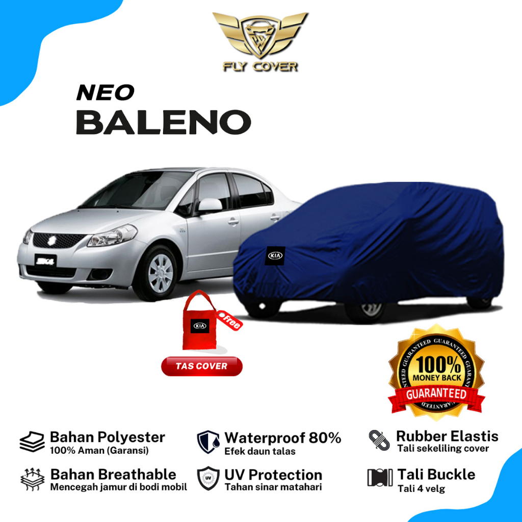 FLY Cover Mobil Sedan Neo Baleno Premium