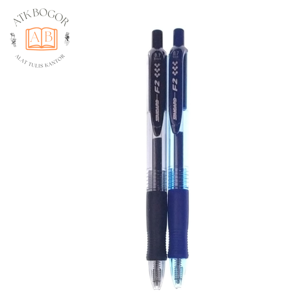 

Pulpen Jel Cetek 0.7 Hitam Standard F2 Retractable Gel Pen