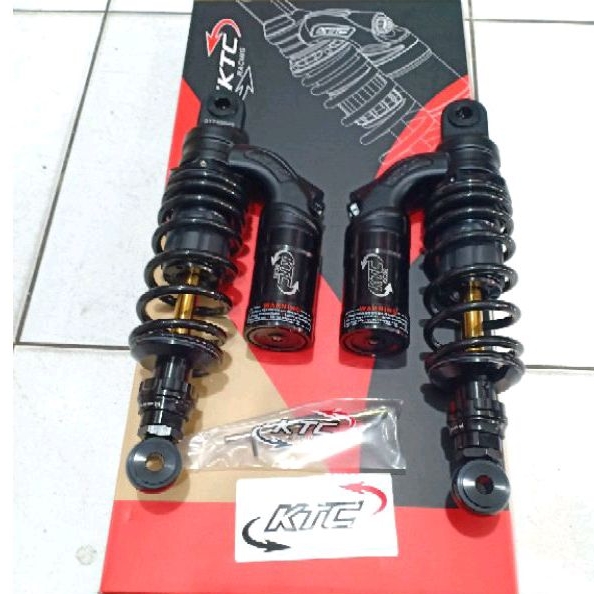 shock ktc racing tabung atas tipe evo series black as gold 280mm fizr f1zr fiz-r jupiter z vega zr/ 