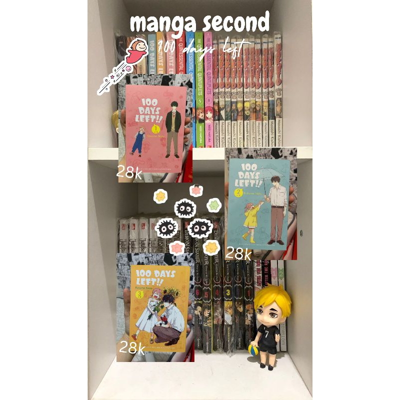 manga 100 days left second like new