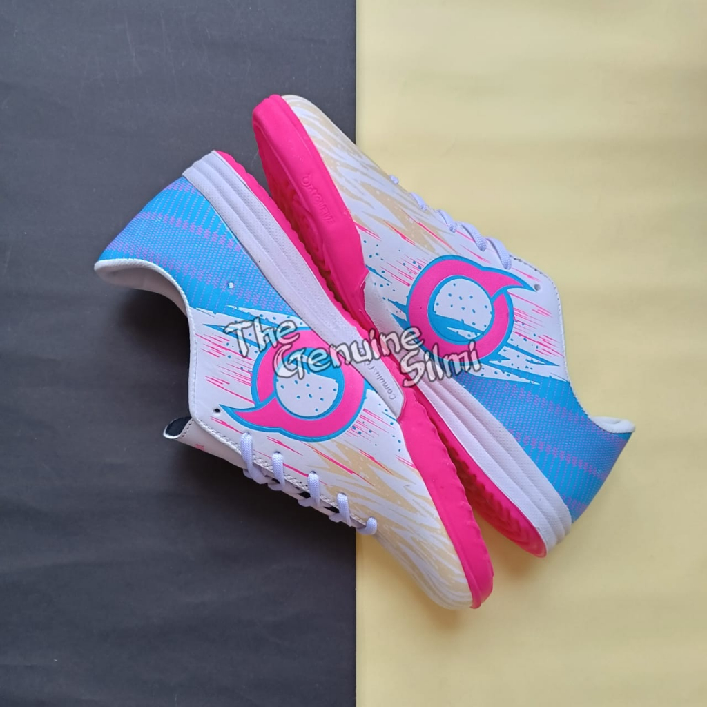 Sepatu Futsal Ortuseight  CATALYST LEGION UNITY White Pink Navy