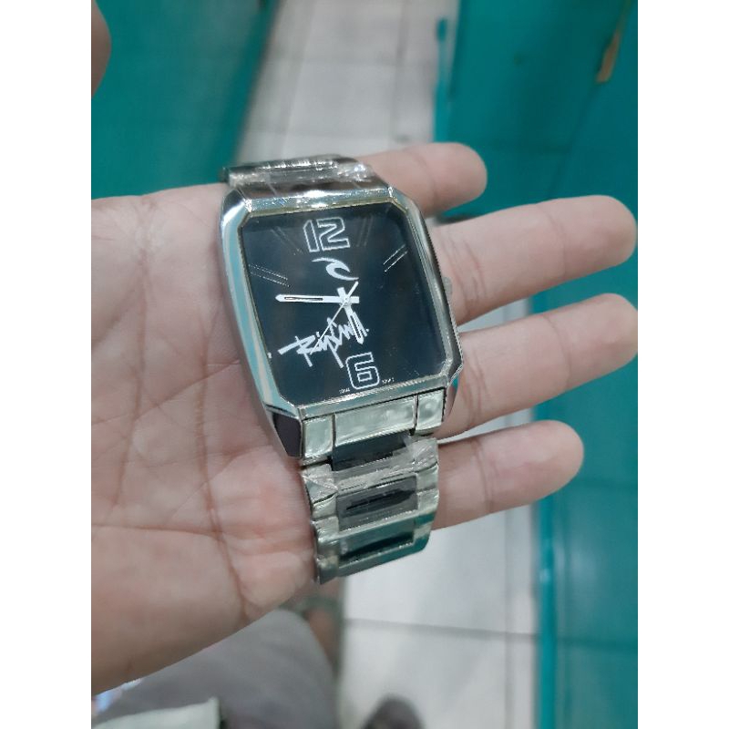 jam tangan sport ripcurl quartz sport stainles steel fashion sport