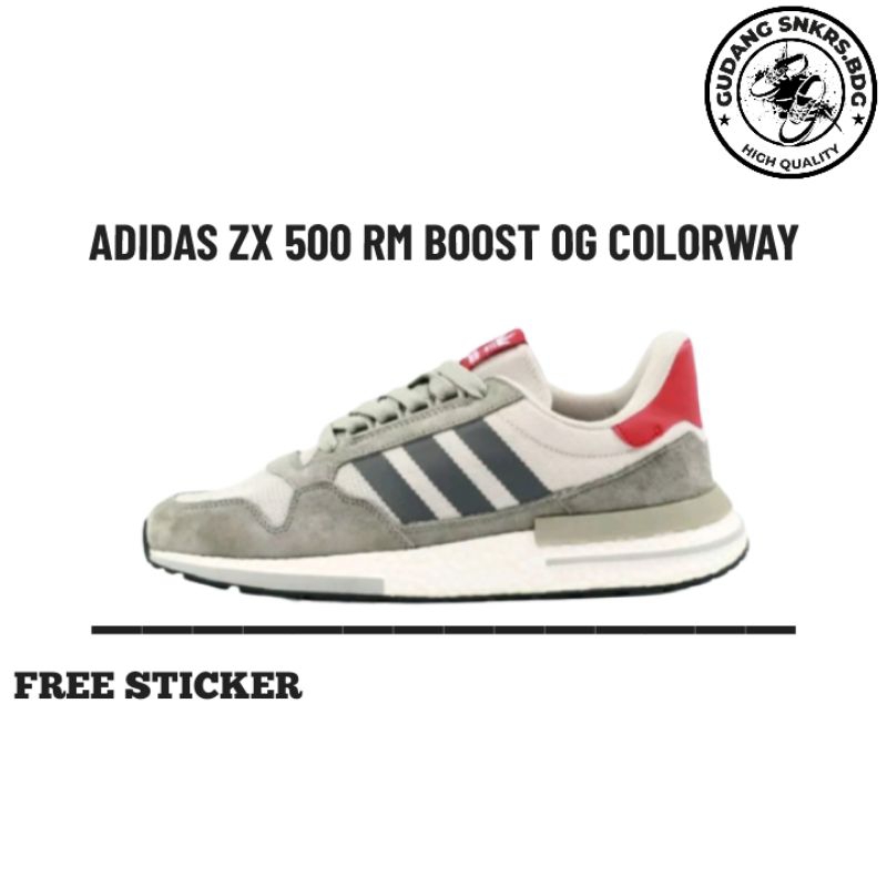 (GUDANGSNKRS) Adidas Zx 500 Boost OG Colorway