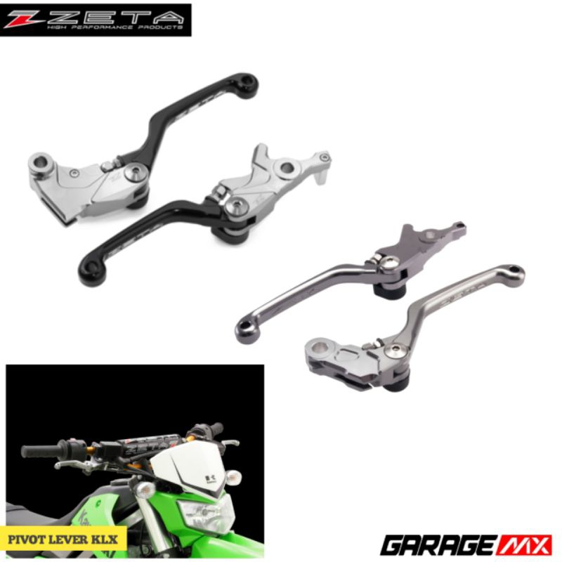 PIVOT LEVER SET KLX DTRACKER ZETA ORIGINAL JAPAN.HANDLE REM KLX DTRACKER ZETA.HANDLE REM KLX 230