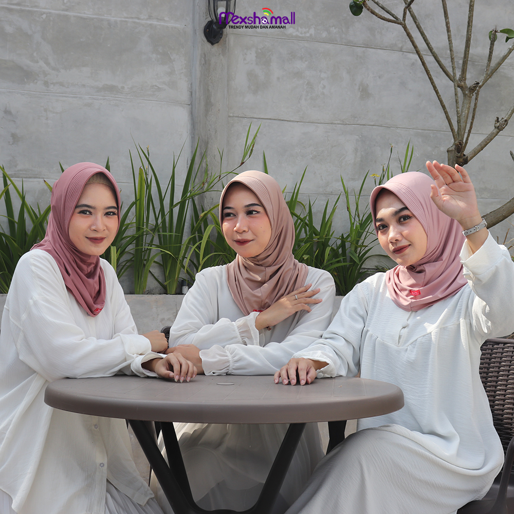 Jilbab Sport Nadira Jersey Daily Hijab Sporty Premium I Kerudung Olahraga By Shamira