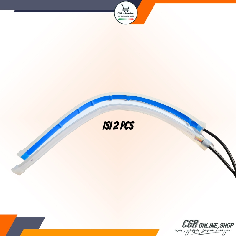 LAMPU ALIS 30 CM RUNING ALIS PIPIH RUNNING LED 30CM ALIS DRL SEN RUNING SEPASANG