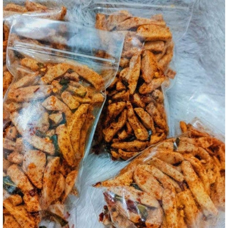 

Basreng pedas Daun jeruk