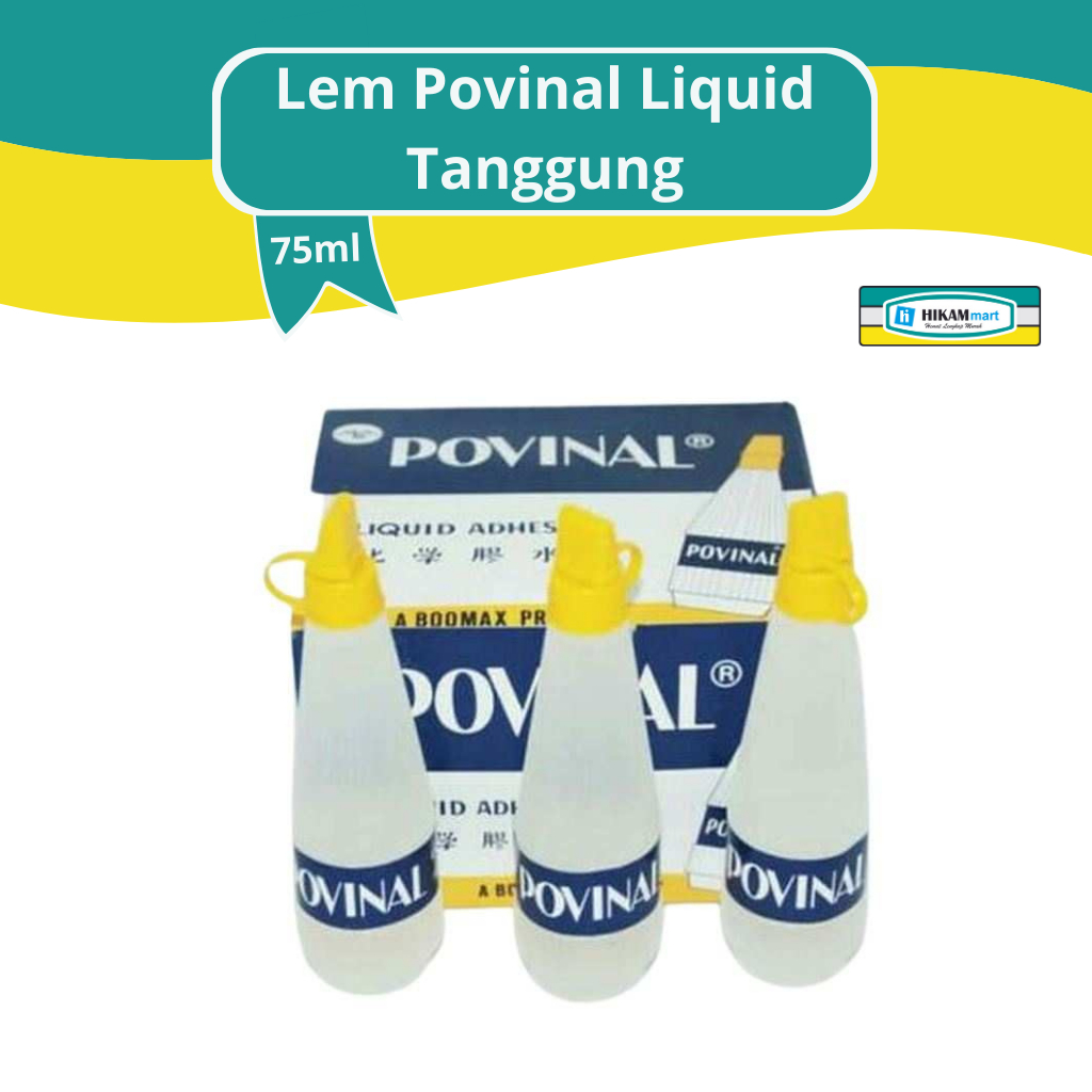 

Lem Povinal 75ml Cair | Termurah, Terlaris