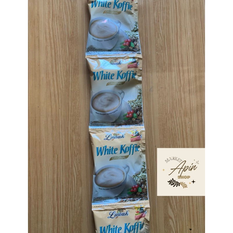 

LUWAK WHITE COFFIE 20gr