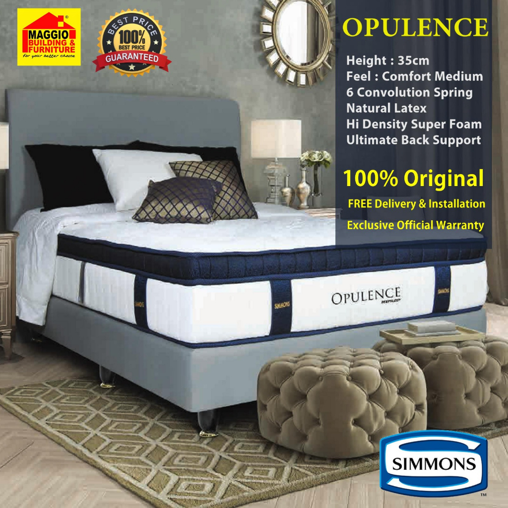 KASUR SPRINGBED SIMMONS SPRINGBED IMPORT - KASUR OPULENCE- SIMMONS