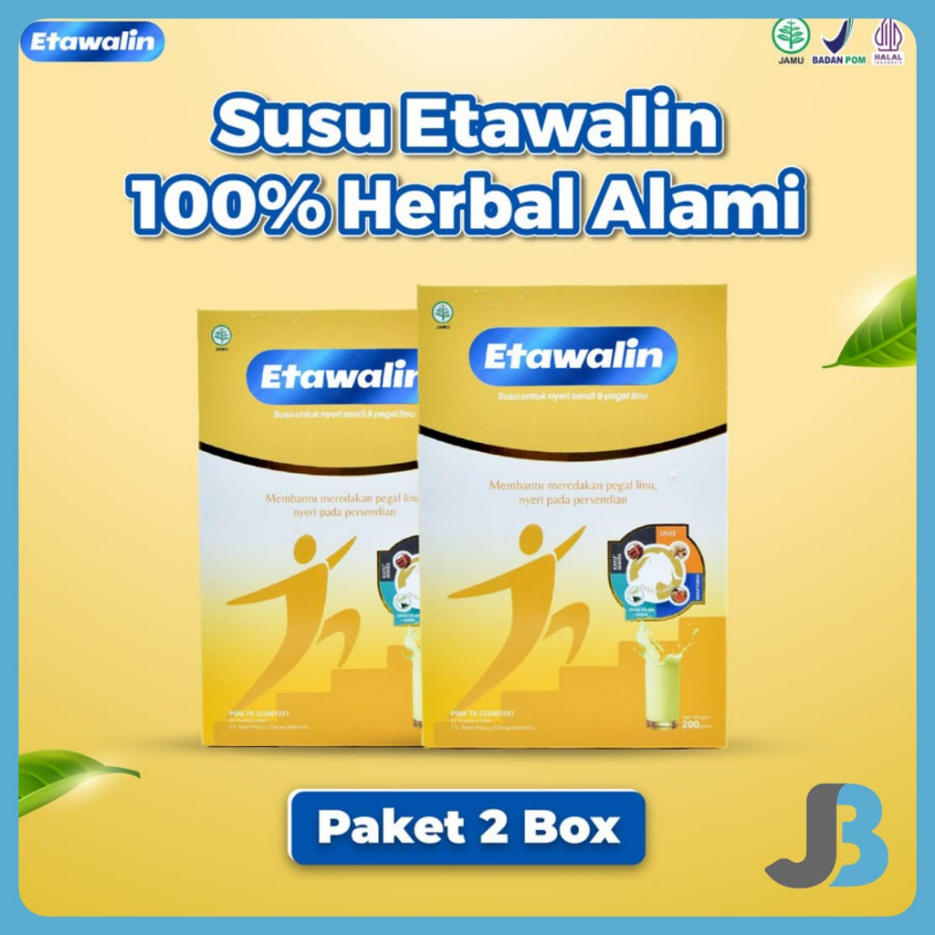 

Paket 2 Box Etawalin Susu Etawa Atasi Nyeri Sendi Pegal Linu Asam Urat