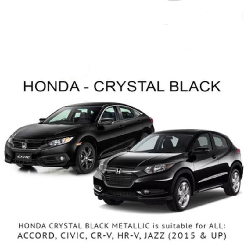 Cat Mobil Honda Crystal Black Pearl NH731P Cat Honda Black Metallic Pu 1kg