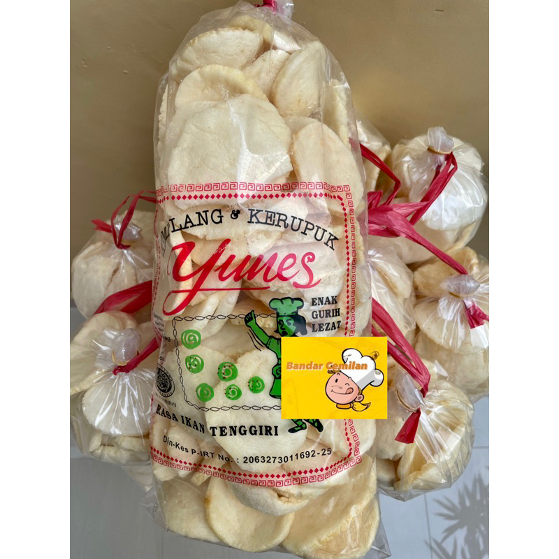 

Kripik Pack Yunes gurih renyah