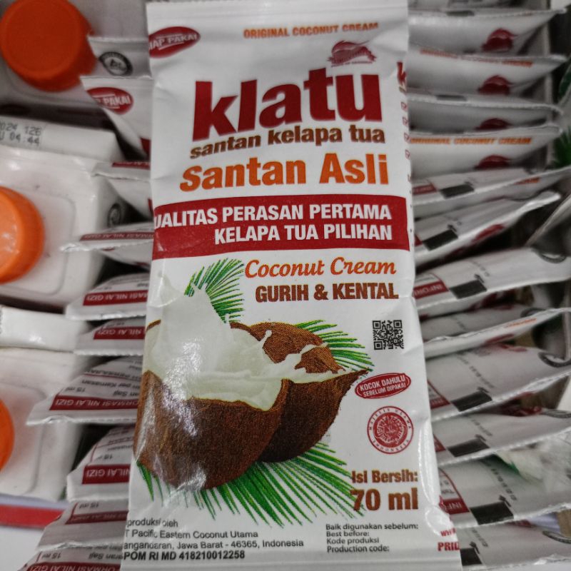 

Klatu Santan Instan Kental 70ml