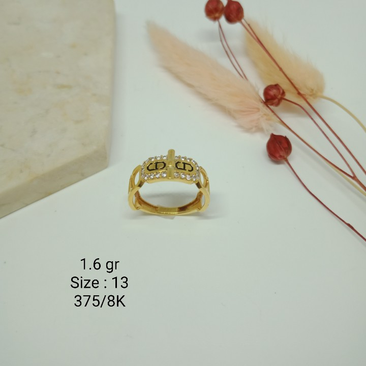Cincin Model Mata Ac 3492 - 1.6 kuning 375/8K